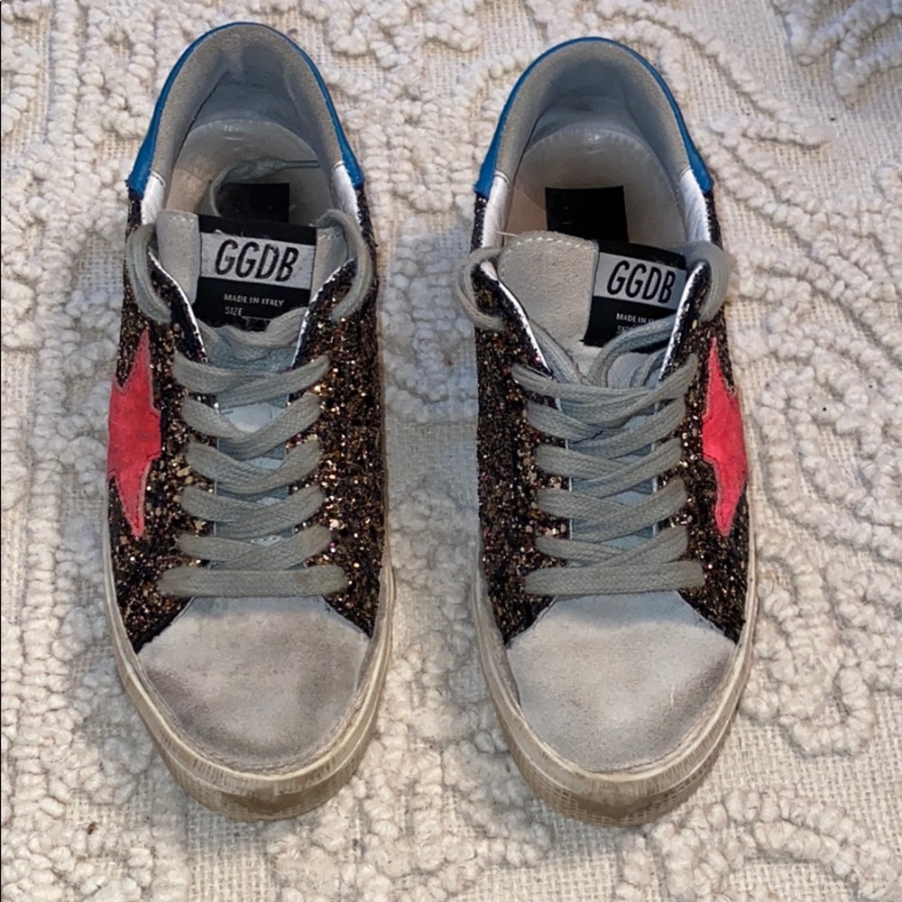 Golden Goose glitter sneakers